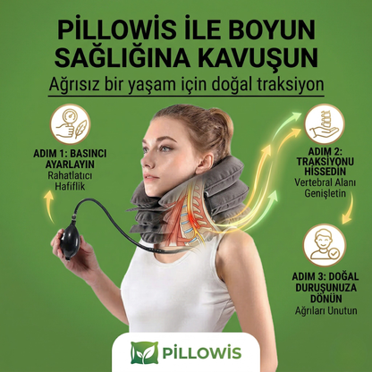 PİLLOWİS™ Boyun Gerici Terapi Yastığı