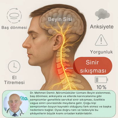 PİLLOWIS Boyun elektro terapi